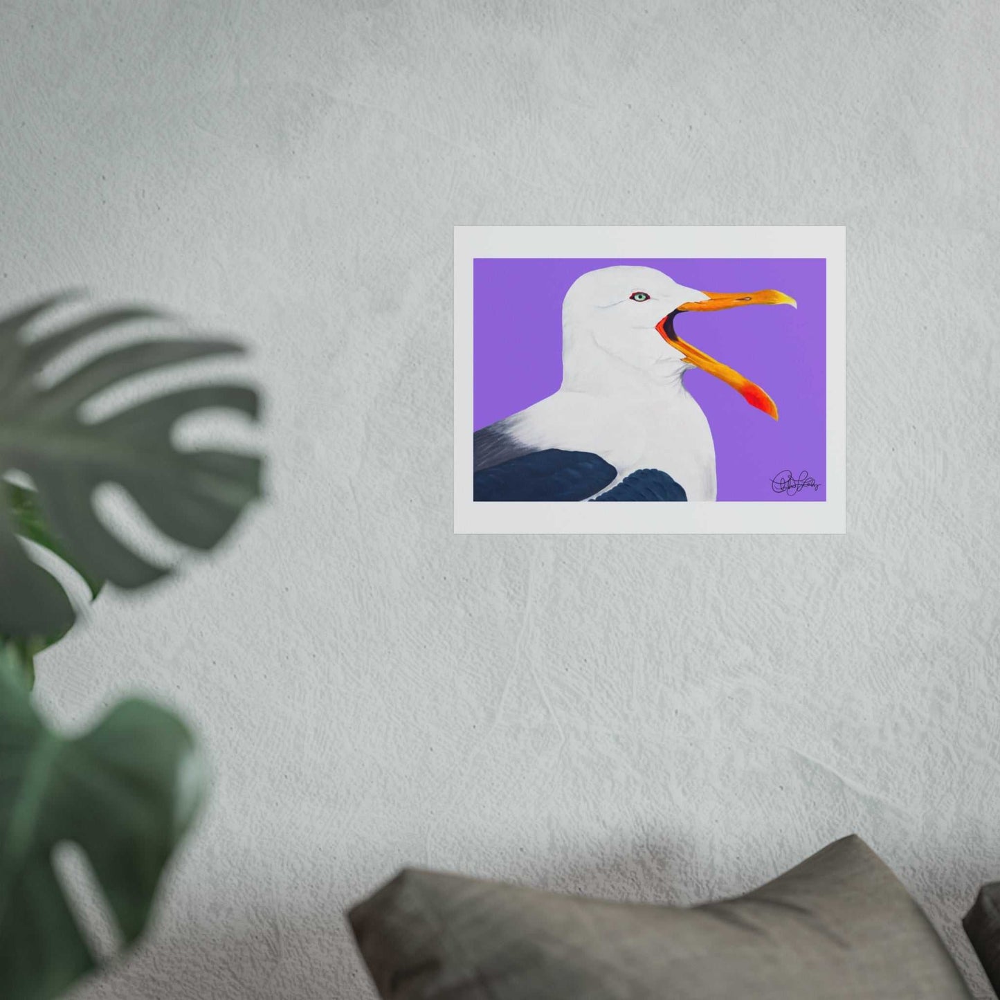 Thee Seagull Print