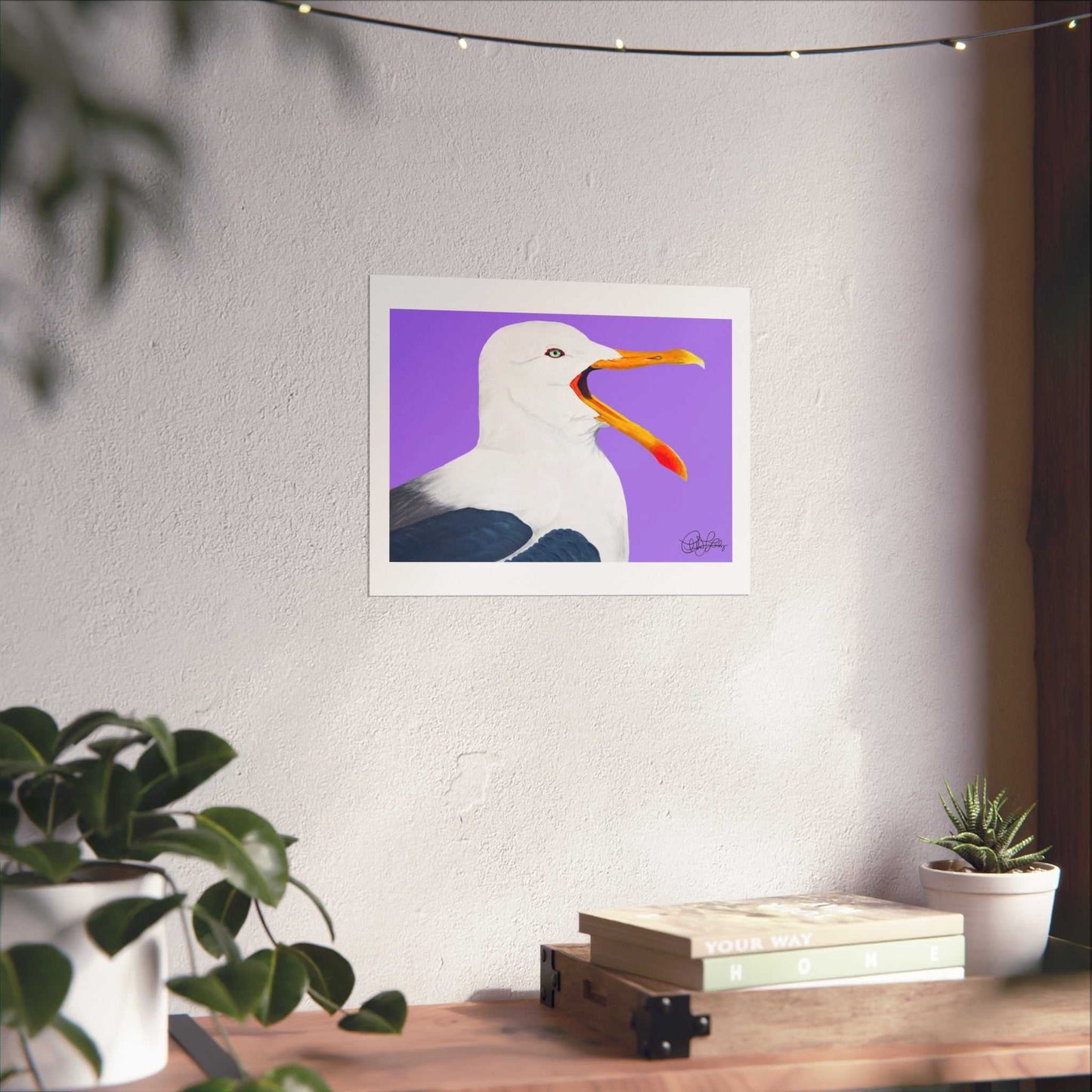 Thee Seagull Print