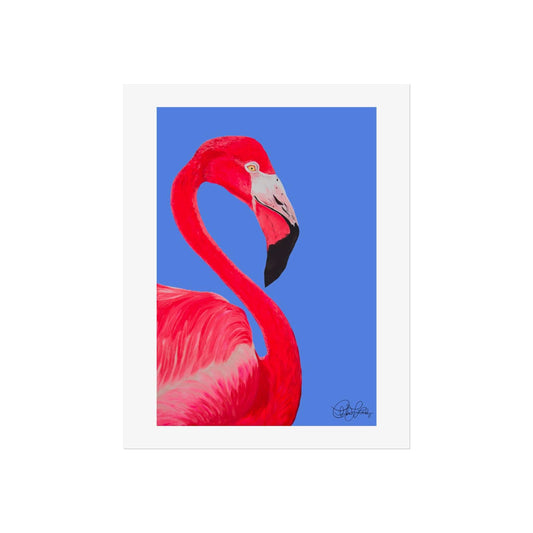 Thee Flamingo Print