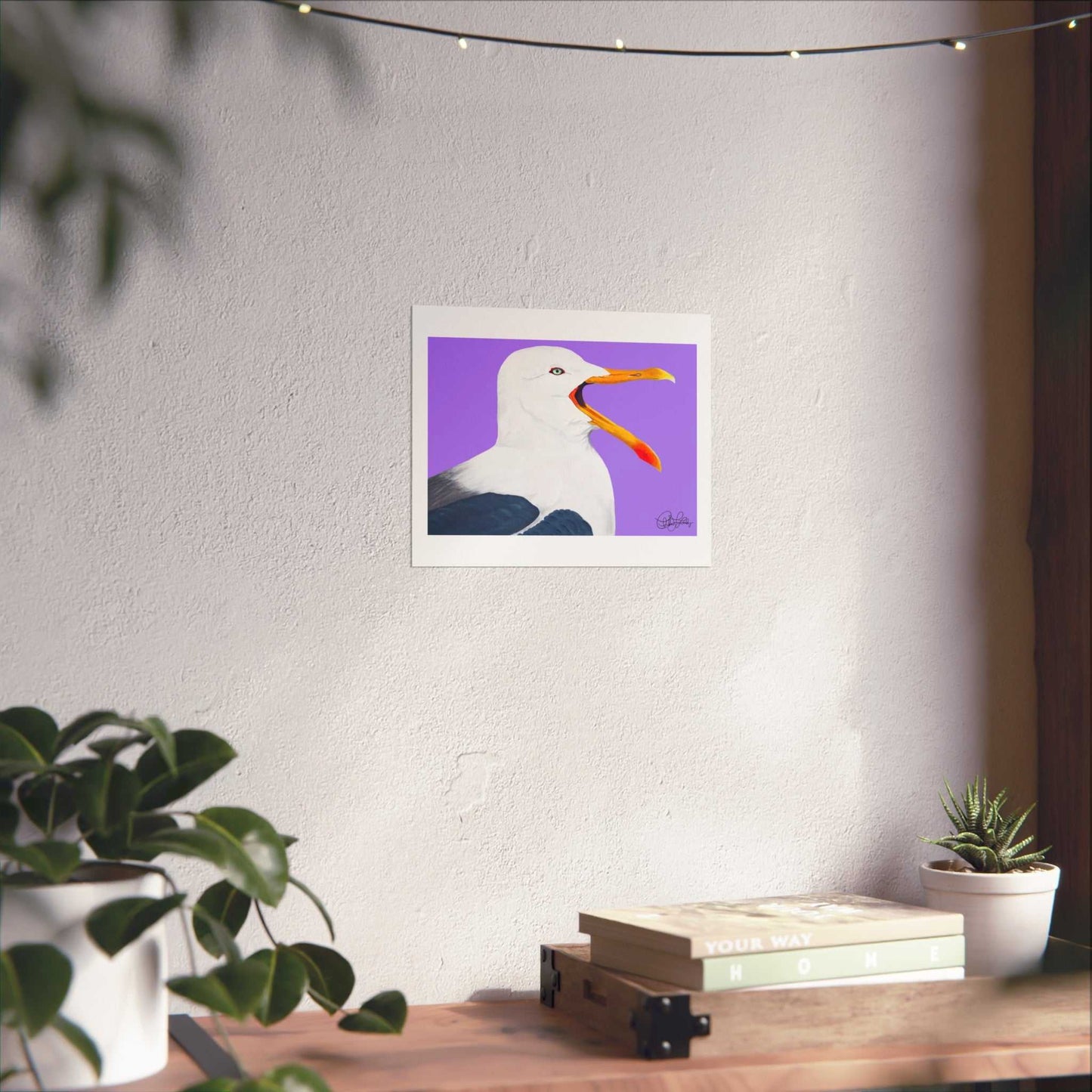 Thee Seagull Print