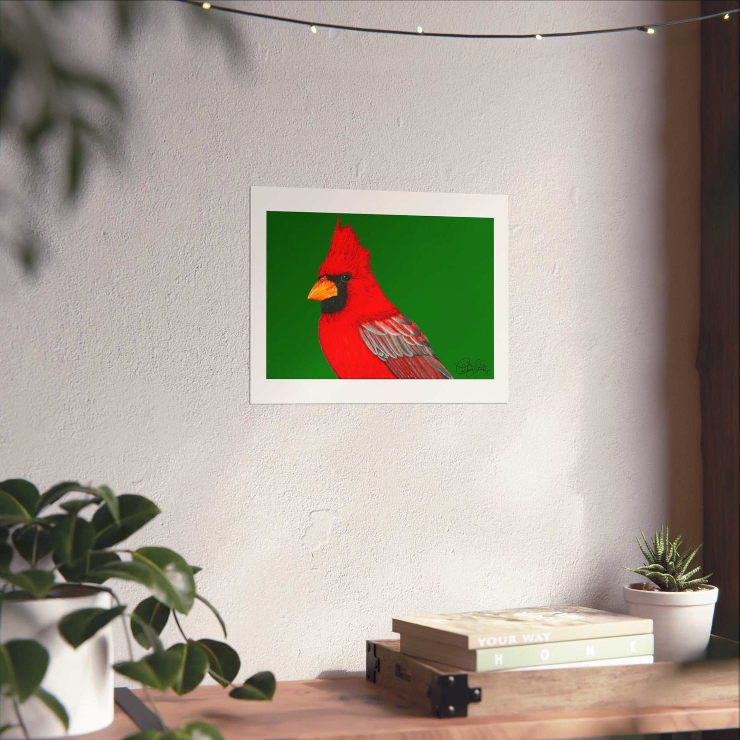 The Cardinal Print