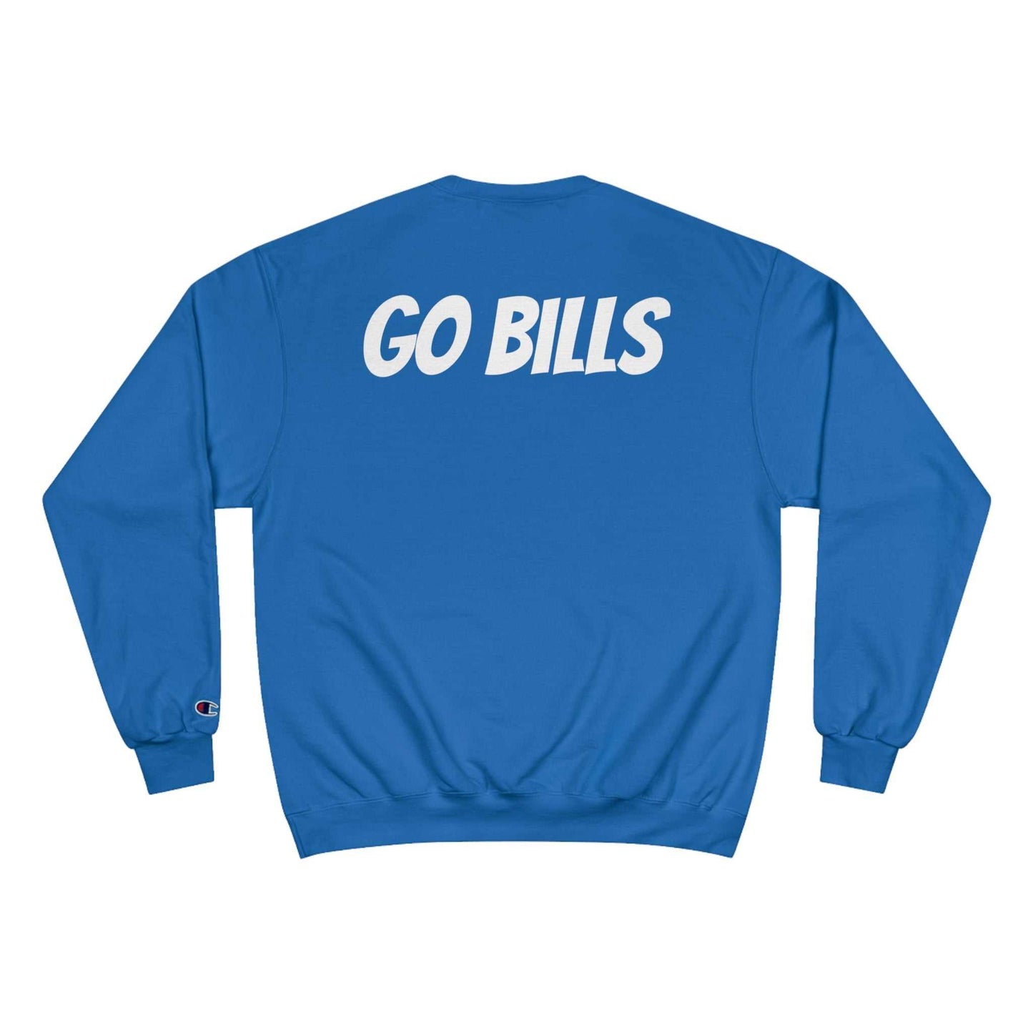 My Mafia Papa Bill Champion Crewneck- Go Bills Buffalo Bills attire