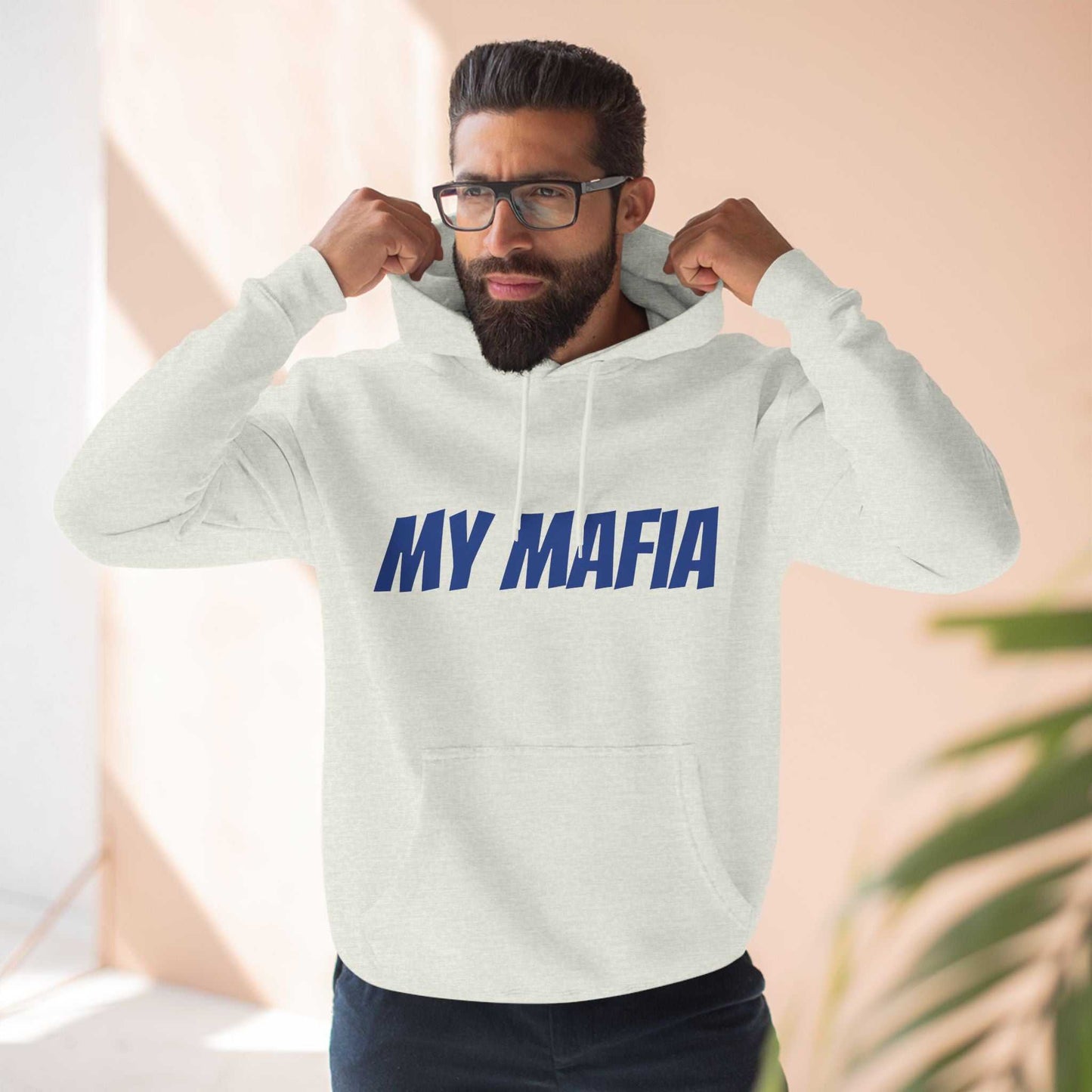 My Mafia Papa Bill Champion Hoodie- Go Bills Buffalo Bills attire